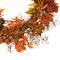 24" Autumn Harvest Maple Leaf with Berries Wreath